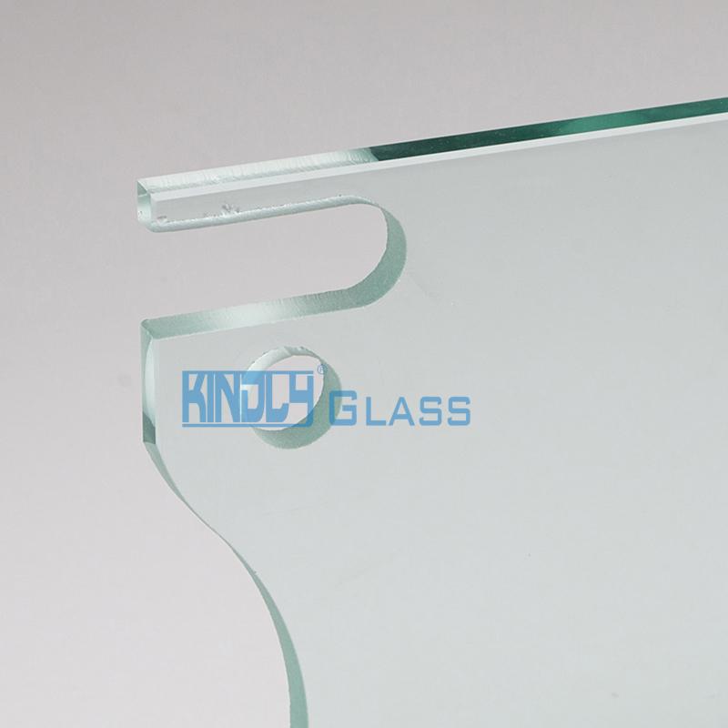 Clear Tempered Glass Door